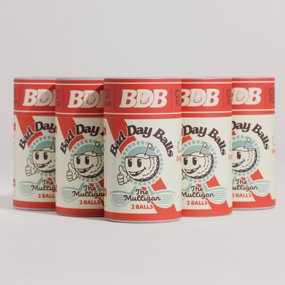 6 BDB 'Bad Day Balls' cans a 'Bad Day Balls' flying V